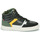 Shoes Boy Hi top trainers Pepe jeans KENTON MASTER BOOT BOY Black / Yellow / Green