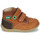 Shoes Boy Mid boots Kickers BONKRO-2 Brown