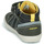 Shoes Boy Hi top trainers Geox B GISLI BOY Kaki / Yellow