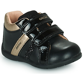 Geox  B ELTHAN GIRL  girls's Children's Shoes (Trainers) in Black