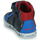 Shoes Boy Hi top trainers Geox B KILWI BOY C Blue / Red
