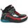 Shoes Boy Hi top trainers Geox J GRAYJAY BOY D Black / Red