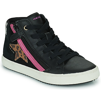 Geox  J KALISPERA GIRL A  girls's Children's Shoes (High-top Trainers) in Black