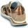 Shoes Women Low top trainers Philippe Model TROPEZ X LOW WOMAN Camo / Beige / Gold