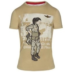 Clothing Women Short-sleeved t-shirts Aeronautica Militare TS1973DJ35957447 Beige