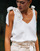 Clothing Women Tops / Blouses Céleste LUCIE White