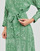Clothing Women Short Dresses Tommy Hilfiger BANDANA WRAP KNEE DRESS 3/4 SLV Green