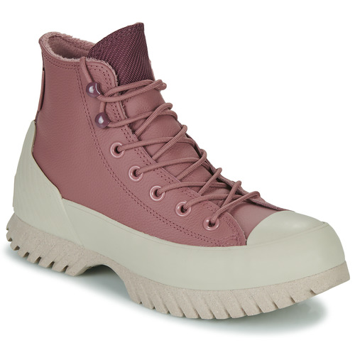 Shoes Women Hi top trainers Converse Chuck Taylor All Star Lugged 2.0 Counter Climate Hi Pink
