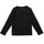 Clothing Girl Long sleeved tee-shirts Karl Lagerfeld Z15391-09B Black