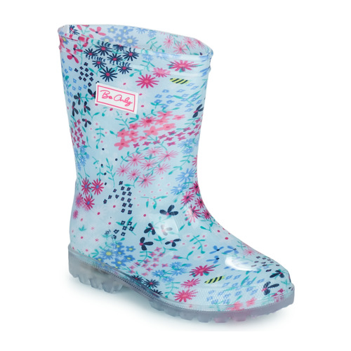 Shoes Girl Wellington boots Be Only GARANCE Blue / Pink