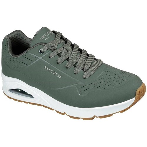 Shoes Men Low top trainers Skechers Uno Stand ON Air Green
