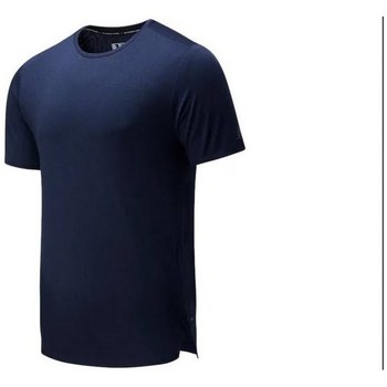 Clothing Men Short-sleeved t-shirts New Balance MT01259ECR Marine