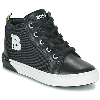 Shoes Boy Hi top trainers BOSS J09181 Black