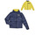 Clothing Boy Duffel coats BOSS J26487-616 Marine / Yellow