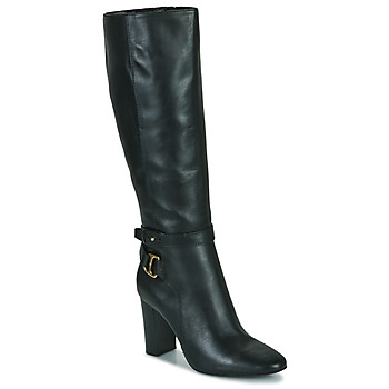 Shoes Women High boots Lauren Ralph Lauren MAKENNA-BOOTS-TALL BOOT Black