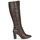 Shoes Women High boots Lauren Ralph Lauren MAKENNA-BOOTS-TALL BOOT Chocolate