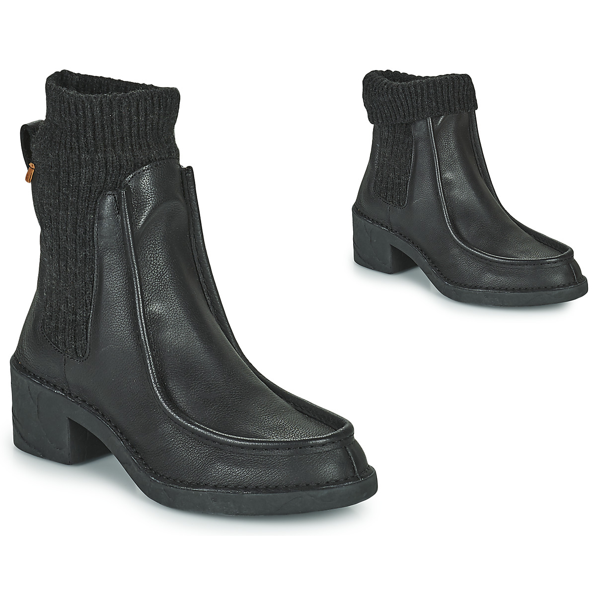el naturalista  ticino  women's low ankle boots in black