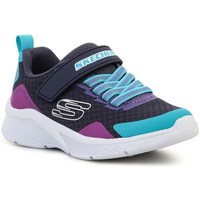 Shoes Children Low top trainers Skechers Twisty Kicks Navy blue, Light blue