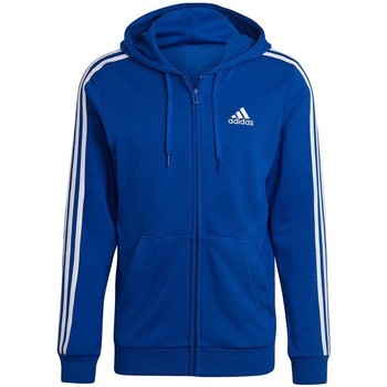 Clothing Men Sweaters adidas Originals Essentials French Terry 3STRIPES Blue