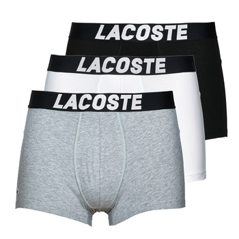 lacoste  5h2083 x3  men's boxer shorts in multicolour