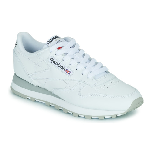 Shoes Low top trainers Reebok Classic CLASSIC LEATHER White / Grey