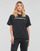 Clothing Women Short-sleeved t-shirts Converse WORDMARK RELAXED TEE Converse /  black