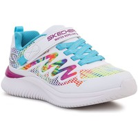 Shoes Children Low top trainers Skechers Radiant Swirl White