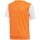 Clothing Boy Short-sleeved t-shirts adidas Originals Junior Estro 19 Orange, White