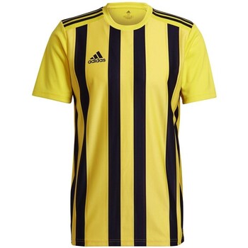 Clothing Men Short-sleeved t-shirts adidas Originals Striped 21 Black, Yellow