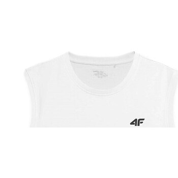 Clothing Men Short-sleeved t-shirts 4F TSM350 White