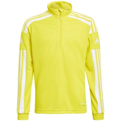 Clothing Boy Sweaters adidas Originals Squadra 21 Yellow, White