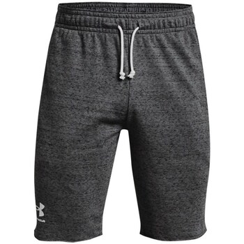 Clothing Men Cropped trousers Under Armour Rival Terry Graphite