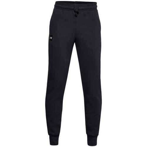 Clothing Boy Trousers Under Armour Rival Fleece Joggers Black