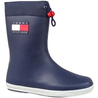 Shoes Children Wellington boots Tommy Hilfiger T3X6307660047800 Navy blue