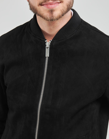 Selected SLHARCHIVE BOMBER SUEDE Black
