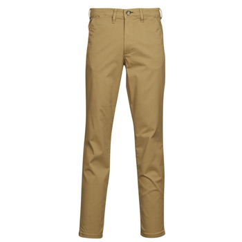 Clothing Men Chinos Selected SLHSLIM-MILES FLEX CHINO PANTS Camel