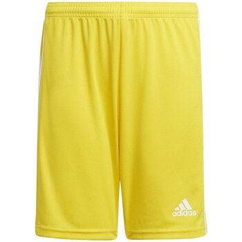Clothing Boy Cropped trousers adidas Originals JR Squadra 21 Yellow