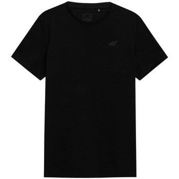 Clothing Men Short-sleeved t-shirts 4F H4L22TSM35220S Black