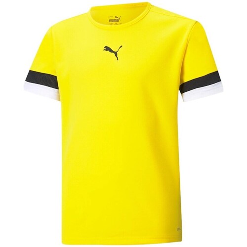 Clothing Men Short-sleeved t-shirts Puma Teamrise Jersey Yellow