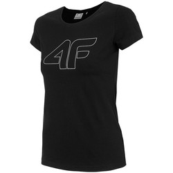 Clothing Women Short-sleeved t-shirts 4F TSD353 Black