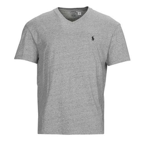 Clothing Men Short-sleeved t-shirts Polo Ralph Lauren KSC08H-SSVNCLS-SHORT SLEEVE-T-SHIRT Grey