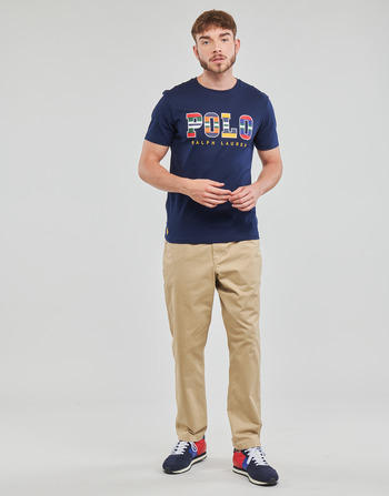 Clothing Men 5-pocket trousers Polo Ralph Lauren R223SC26-CFPREPSTERP-FLAT-PANT Beige