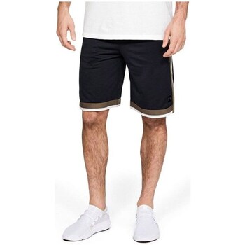 Clothing Men Cropped trousers Under Armour Sportstyle Mesh Short Black