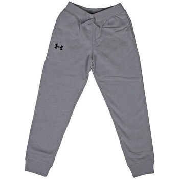 Clothing Boy Trousers Under Armour Rival Cotton Pants Grey