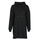 Clothing Women Short Dresses Pieces PCCHILLI LS SWEAT DRESS Black