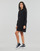 Clothing Women Short Dresses Pieces PCCHILLI LS SWEAT DRESS Black