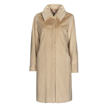 Clothing Women Coats Guess SIMONNE COAT Beige