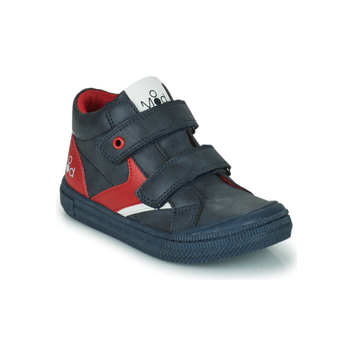 Shoes Boy Hi top trainers Mod'8 TIFUN Grey / Red