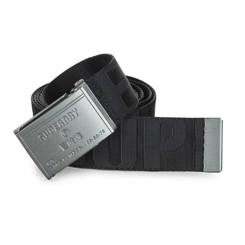 Clothes accessories Belts Superdry VINTAGE UTILITY WEBBING BELT Black