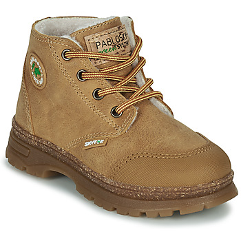 Pablosky  507481  boys's Children's Mid Boots in Brown